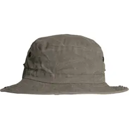Heritage Washed Outdoor Hat Grey Front